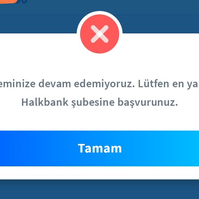 Halkbank Mobil Bankacılık Erişim Sorunu Ve Müşteri Hizmetleri Engeli