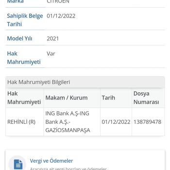 Taşıt Kredisi İpotek Kaldırma Sorunu