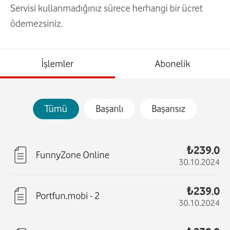 İzinsiz Mobil Abonelik Ücretlendirmesi