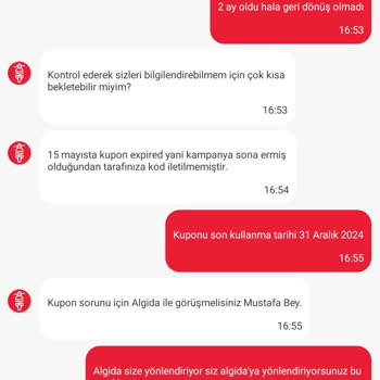 Kupon Tanımlama Sorunu Ve İlgisiz Müşteri Hizmeti