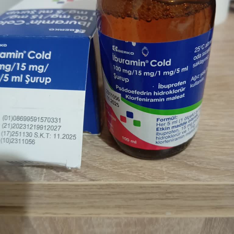 Berko İlaç İburamin Cold Şurubunun Tadı Çocuğumu Rahatsız Etti