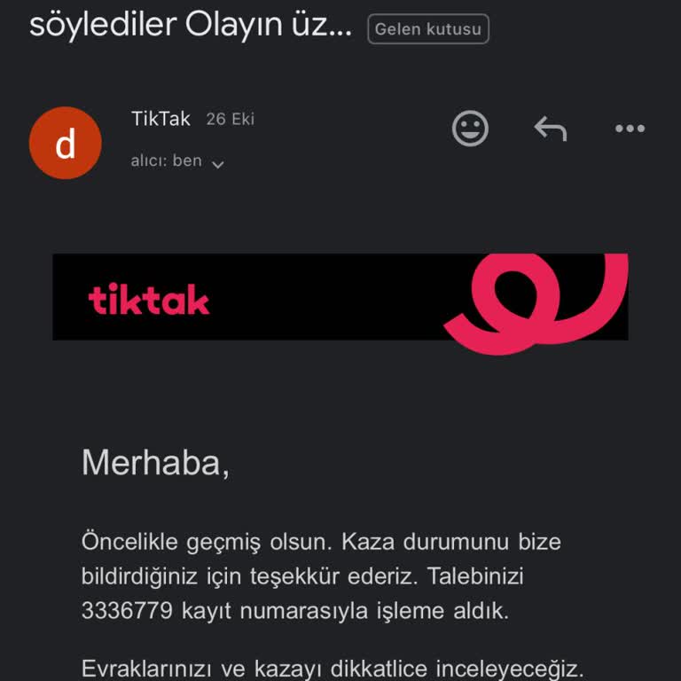Kaza Sonrası Tiktak'tan Yanıt Alamama Sorunu