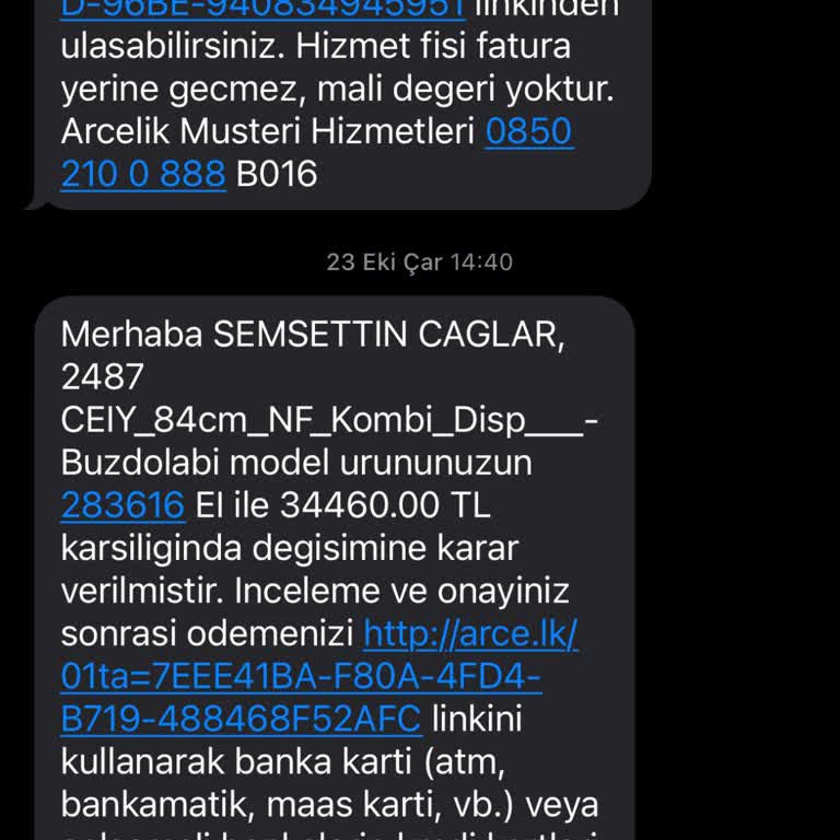 Arçelik Buzdolabı Soğutma Sorunu Ve Yüksek Servis Ücreti