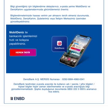 Denizbank Sanal Kart İşlemlerinde Hatalı Çekim Ve Yetersiz Müşteri Hizmeti