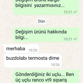Yanlış Sipariş Ve İletişim Sorunları