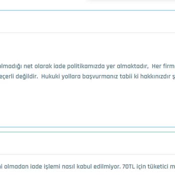 Datahost Sunucuları Ve İade Sorunu