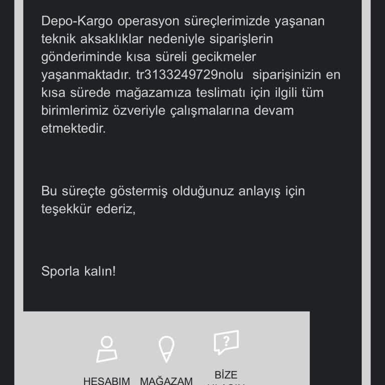 Decathlon Sipariş Teslimatında Büyük Hayal Kırıklığı