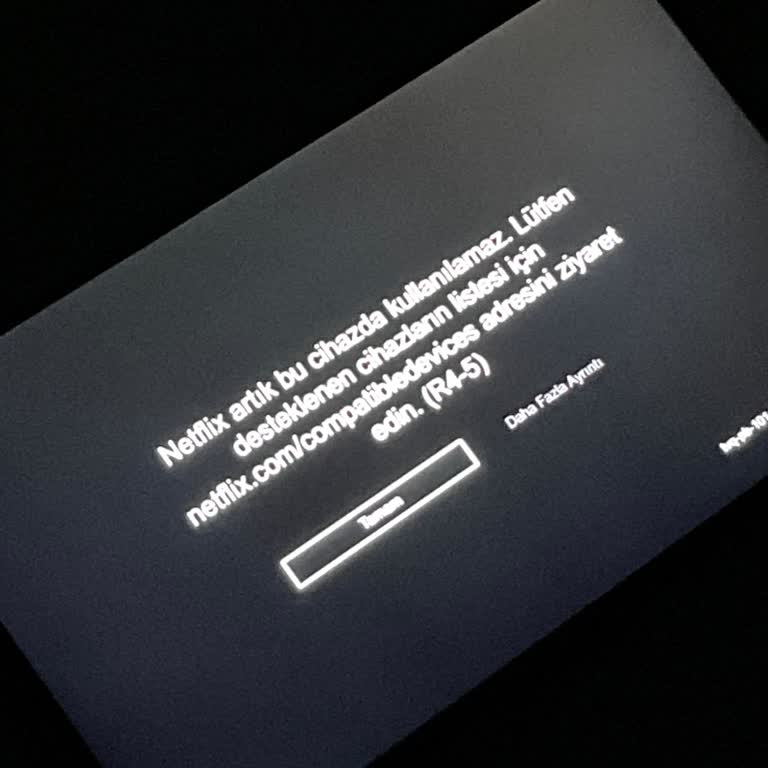 Netflix Uyarısı Ve LG Televizyon Kullanım Hakkı Sorunu