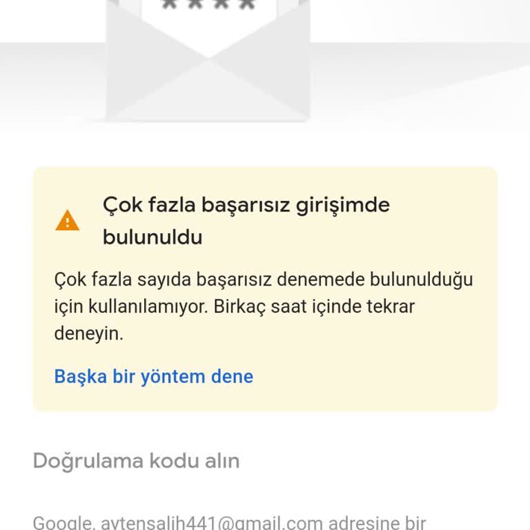 Telefonum Bozuldu, Gmail Hesabına Erişemiyorum