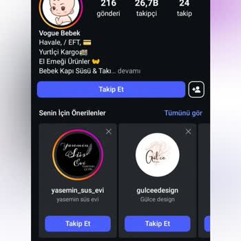 Bebek.vogue (Instagram) Üzerinden Sipariş Verdiğim Sayfa Tarafından Mağdur Edildim