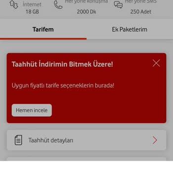 Taahhütlü Tarifede Beklenmedik Fiyat Artışı