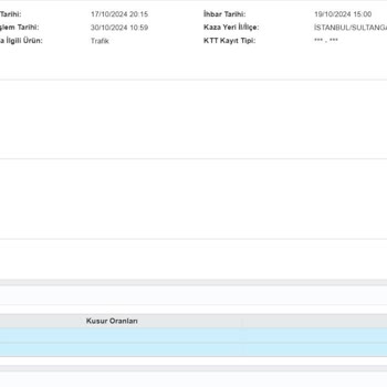Ekspertiz Hatası Ve Yanlış Kusur Tespiti