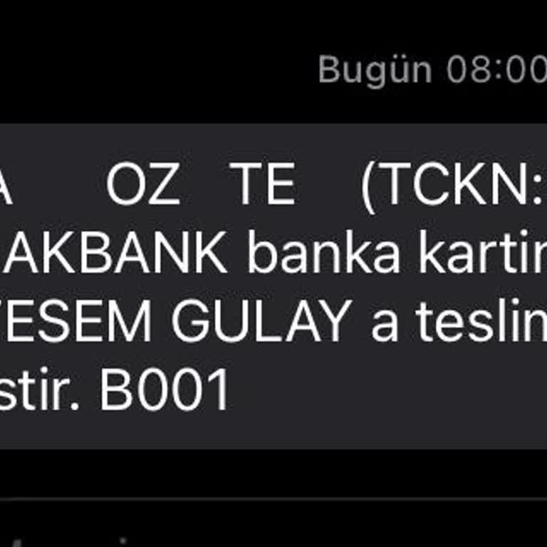 PTT'nin Sorumsuz Teslimatı: Banka Kartım Yanlış Ellerde!