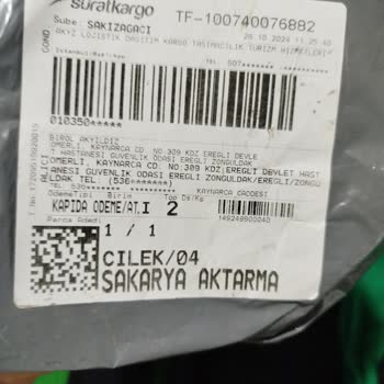 Yanlış Ve Eksik Ürün Teslimatı