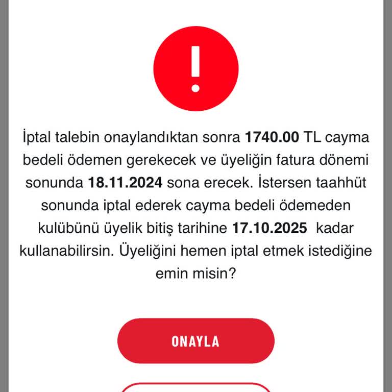 Macfit Üyelik İptalinde Ekstra Cayma Bedeli Şoku