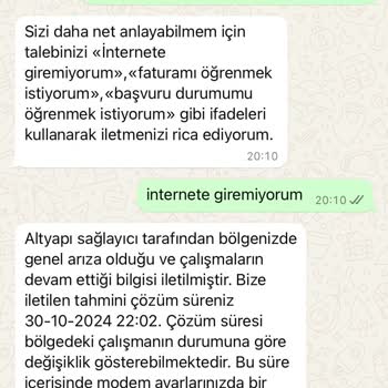 Sürekli Kesilen İnternet Ve Yanıltıcı Taahhüt Bilgisi