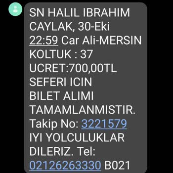 Yanlış Bilet Bilgisi Ve Kötü Yolculuk Deneyimi