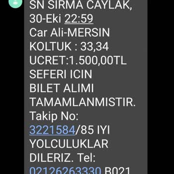 Yanlış Bilet Bilgisi Ve Kötü Yolculuk Deneyimi