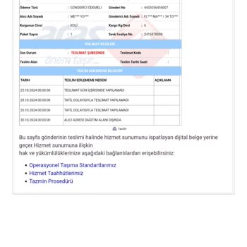 Aras Kargo'nun Sorumsuz Teslimat Sorunları Ve Ulaşılamayan Şube