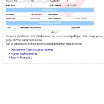 Aras Kargo'nun Sorumsuz Teslimat Sorunları Ve Ulaşılamayan Şube