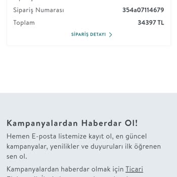 Vivense Sipariş Gecikmesi Ve İletişim Sorunu