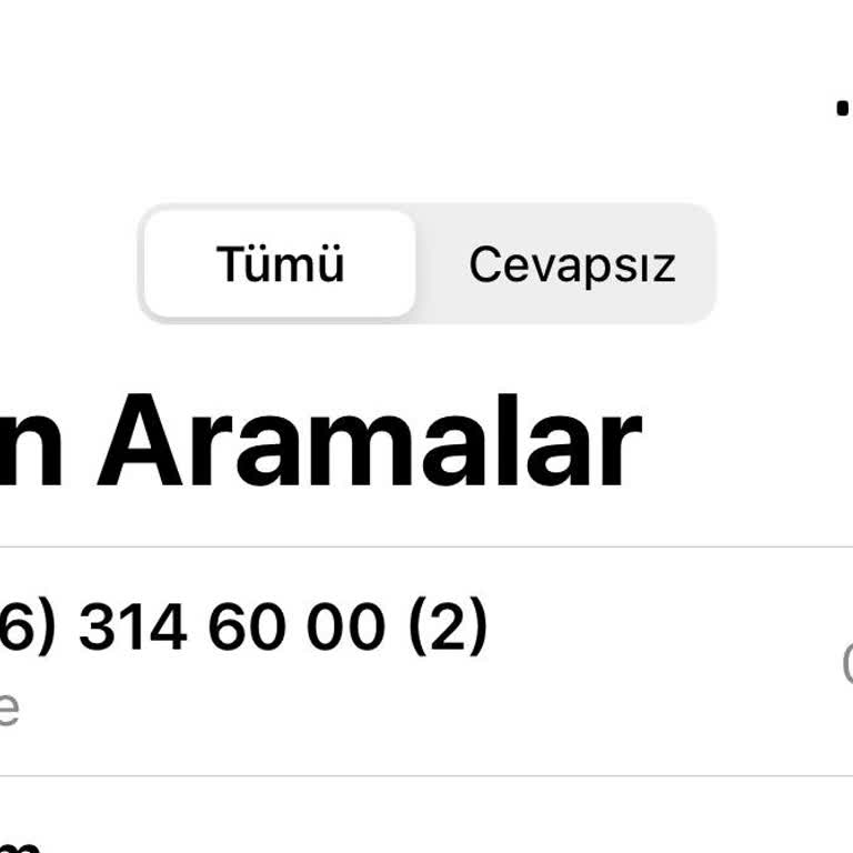 Telefonla İletişim Kuramama Sorunu