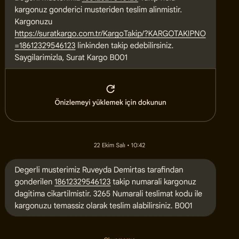 Sürat Kargo'nun Dağıtım Sorunları Ve Yanıltıcı Bilgilendirme