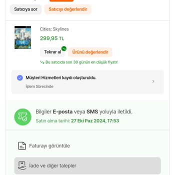 Yanlış Satın Alınan Oyunun İadesi Reddedildi