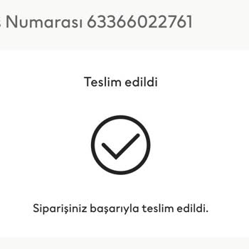 H&M Teslim Edilmeyen Sipariş İçin İade Sorunu