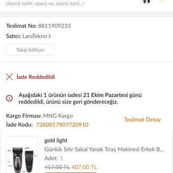 Trendyol'da Yanlış Ürün Ve İade Sorunu: Müşteri Mağduriyeti