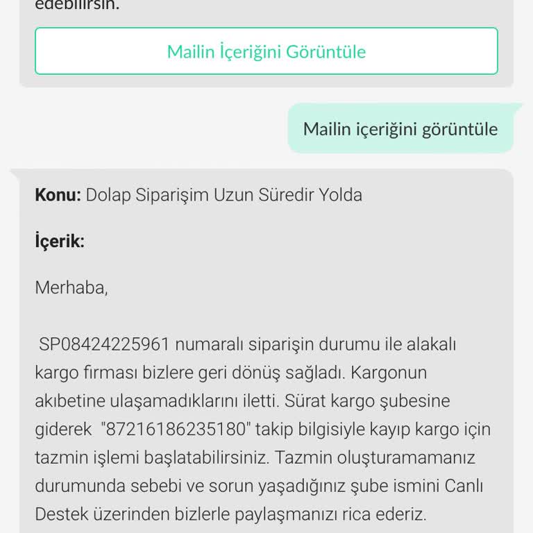 Kayıp Kargo Mağduriyeti: Sürat Kargo İle Teslim Edilmeyen Ürün