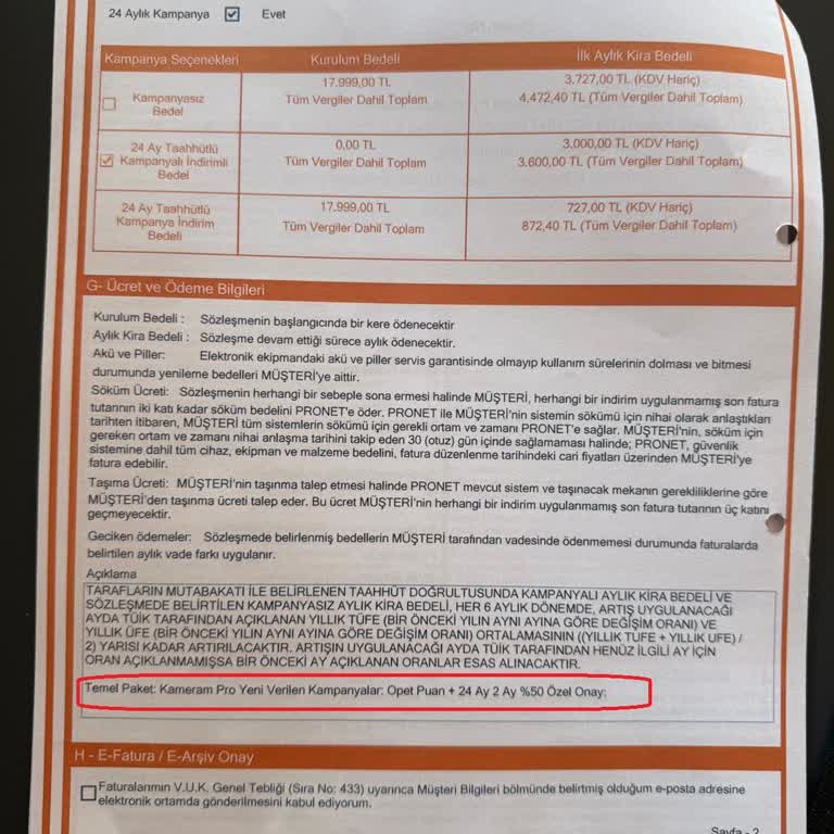 Sözleşme Taahhütlerini Yerine Getirmeyen Hizmet