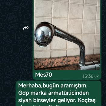 Koçtaş Ve Gpd Armatür Servis Sorunu: Siyah Parçalar Ve Geciken Hizmet