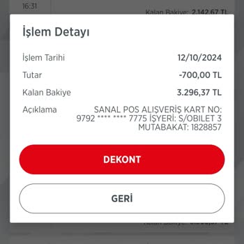 Para İadesi Gecikmesi