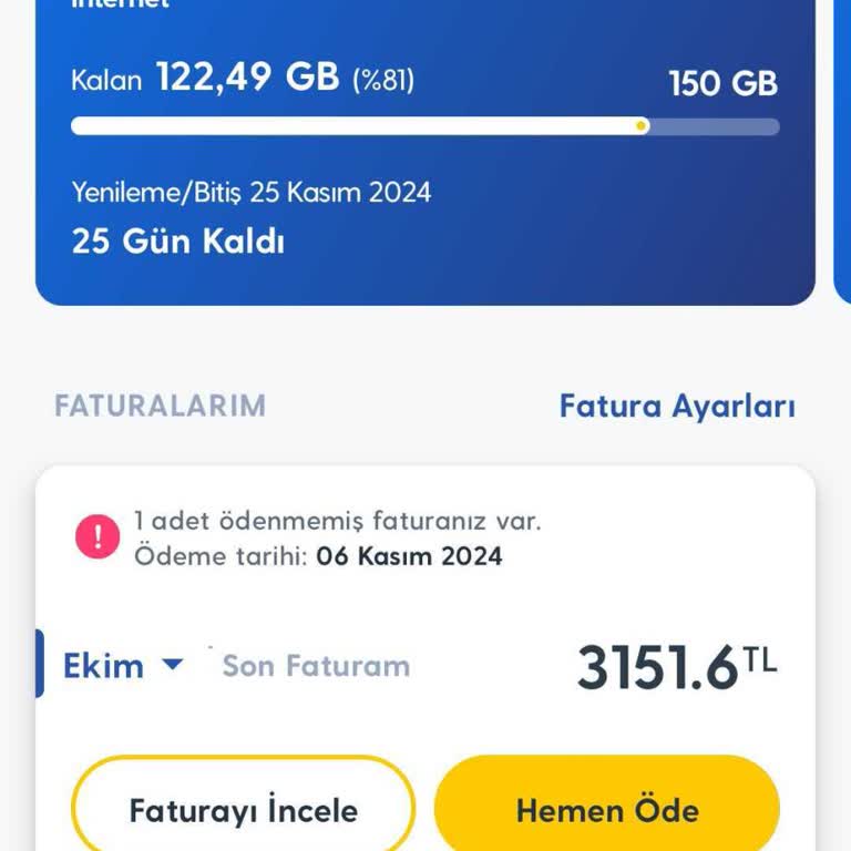 Turkcell'de Sürekli İnternet Bağlantı Sorunları Ve Yetersiz Müşteri Hizmetleri