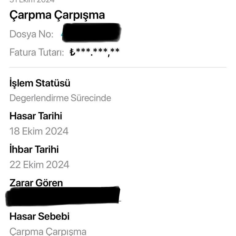 Türkiye Sigorta Kasko Dosyası Onay Sürecinde Yaşanan Sorunlar