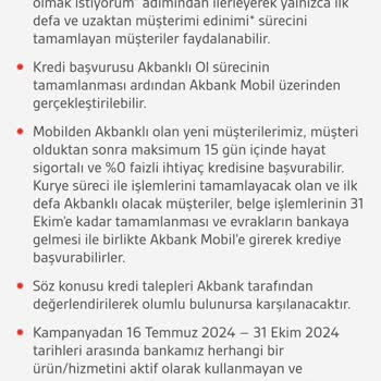 Akbank'ın Yanıltıcı Kredi Kampanyası: Müşteri Mağduriyeti