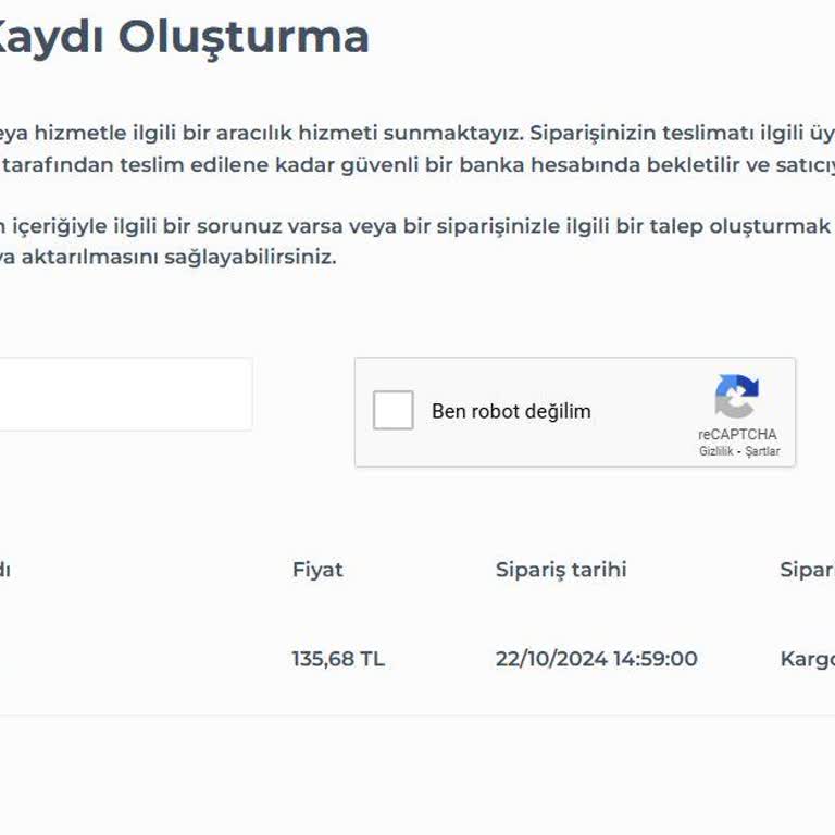 Yanlış Teslimat Ve İade Sorunu