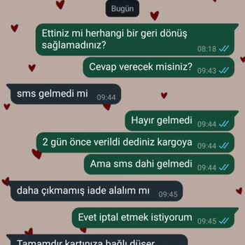 Şule Giyim'de Sipariş Sorunu Ve Kötü Müşteri Hizmeti