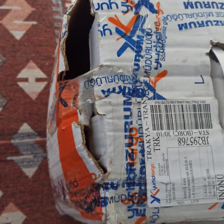 Yurtiçi Kargo İle Gönderilen Cevizlerin Hasar Görmesi Ve Eksik Teslimatı