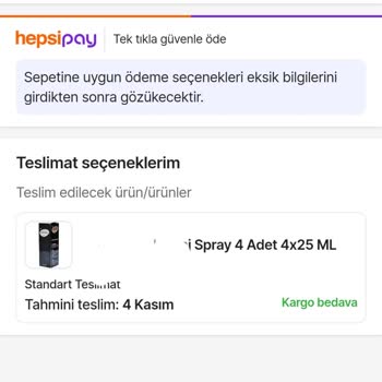 Yanıltıcı Ürün Ve Fiyat Bilgisi İle Sipariş Tamamlanamıyor