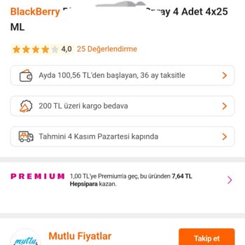 Yanıltıcı Ürün Ve Fiyat Bilgisi İle Sipariş Tamamlanamıyor