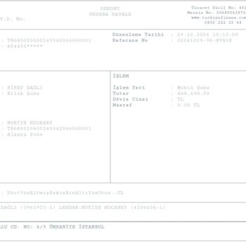 Yanlışlıkla Almanya'ya Gönderilen 468.630 TL Ve Bankanın İlgisizliği