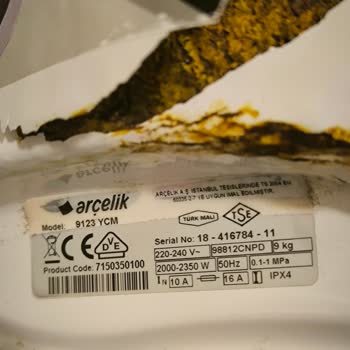 Arçelik Çamaşır Makinesinde Paslanma Sorunu