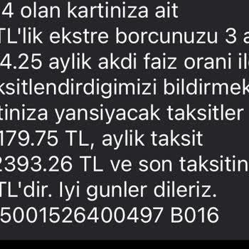 Yanıltıcı Faiz Oranları İle Ekstre Böldür Kampanyası