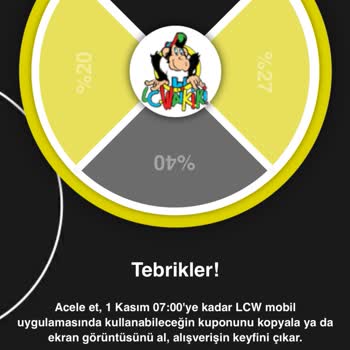 LCW İndirim Kodu Geçersiz Sorunu
