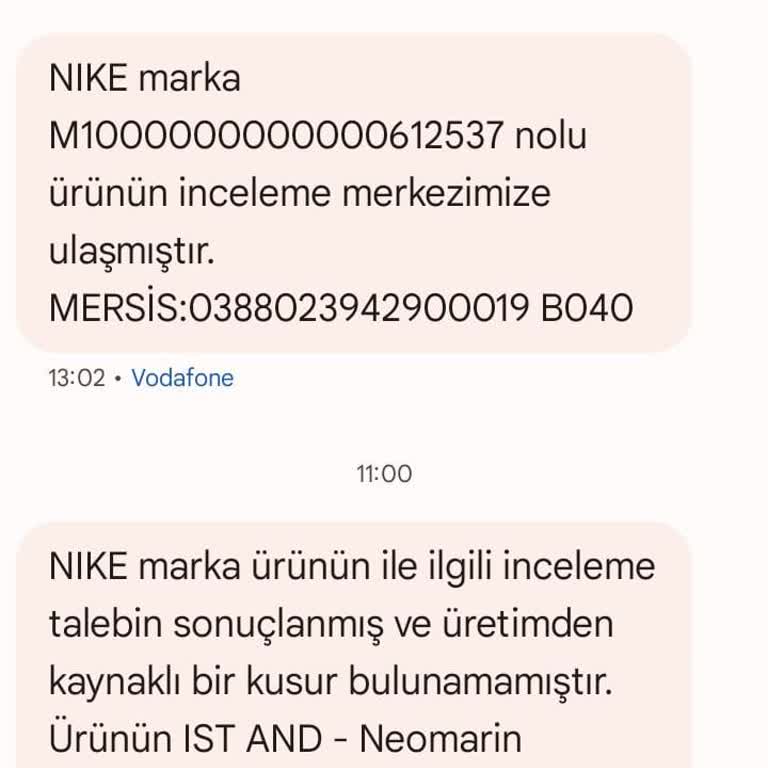 Nike Ayakkabımın Ötme Sorunu Ve Yetersiz İnceleme