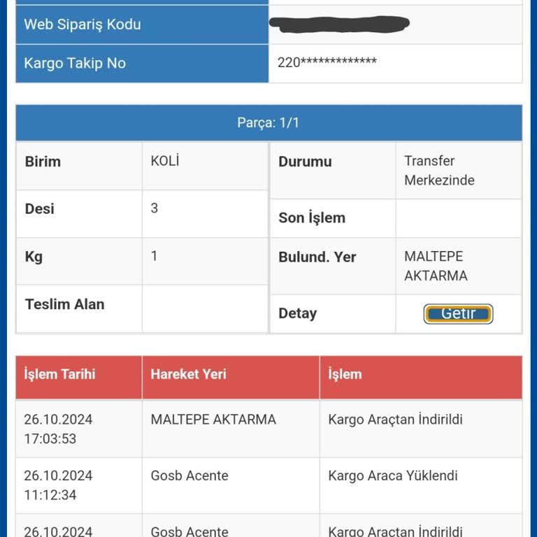 Kargo Gecikmesi Nedeniyle Bebeğimin Mamasız Kalması