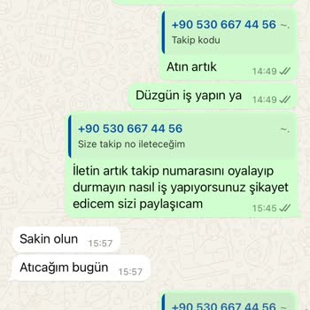 Teslim Edilmeyen Ürün Ve Yanıltıcı Bilgiler