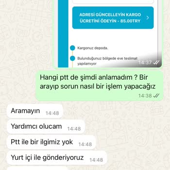 Teslim Edilmeyen Ürün Ve Yanıltıcı Bilgiler